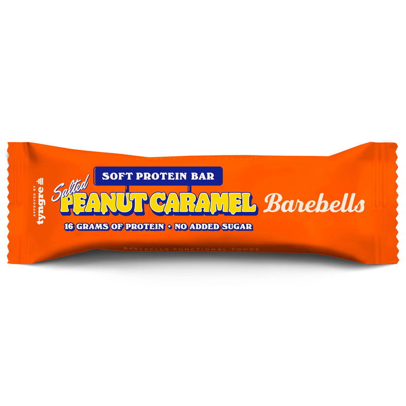 BAREBELLS SOFT BAR SALTED PEANUT CARAMEL