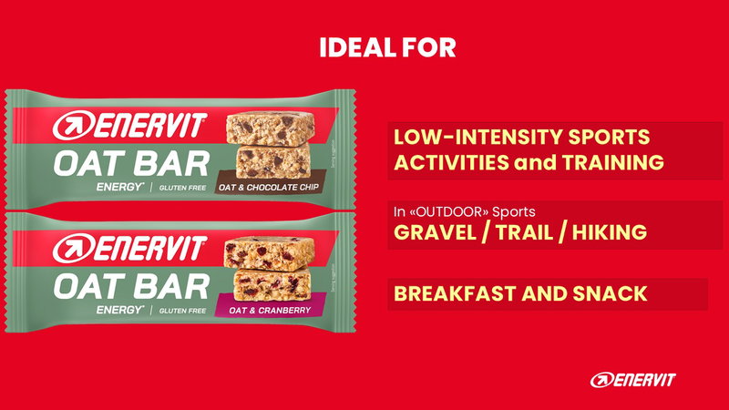 Enervit SPORT Oat Bar Van&Cran 50g 