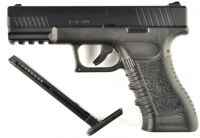 GLOCK 19 4,5MM CO2, BLACK (LICENSFRI, MAX 10 JOULE)
