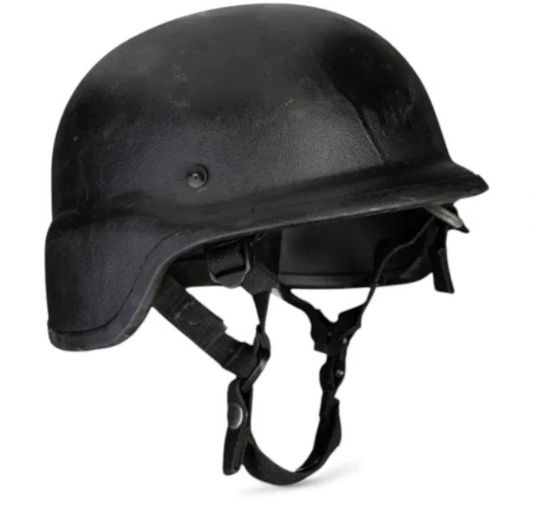 Original Bundeswehr PASGT Black Military Helmet Surplus