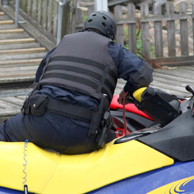 Snigeldesign RPS Modulär Polis Stängd Handfängselhållare 09