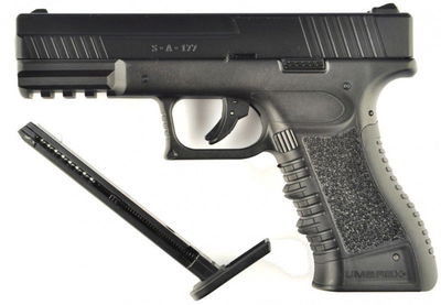 GLOCK 19 4,5MM CO2, BLACK (LICENSFRI, MAX 10 JOULE)