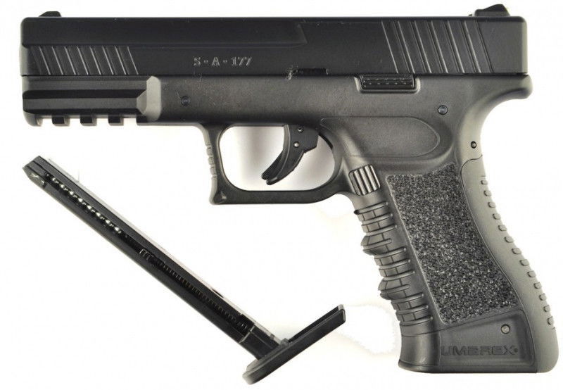 GLOCK 19 4,5MM CO2, BLACK (LICENSFRI, MAX 10 JOULE)