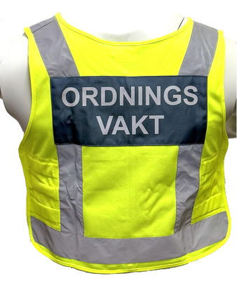 Gulins Premium O.V Reflexväst - Slim Fit Modell