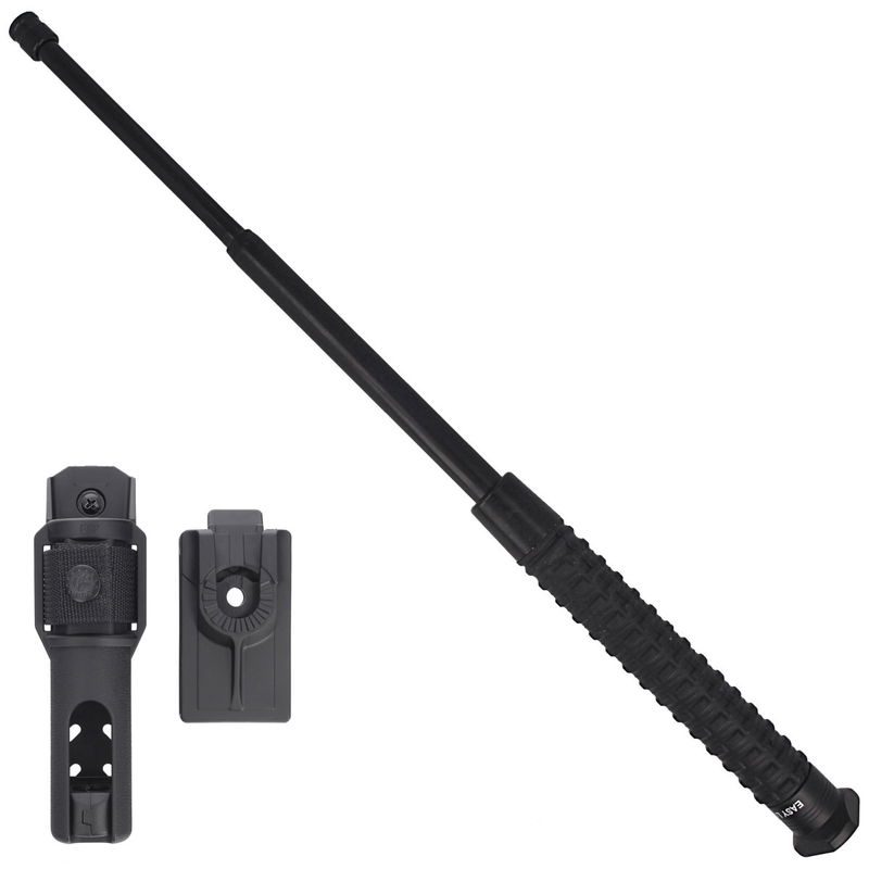 ESP Easy lock 24" härdad teleskopbatong med infällningsknapp + roterbart hölster