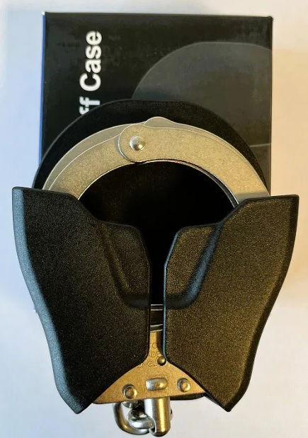 Polis öppet formgjutit handfängselfodral - för snabbdrag med en hand