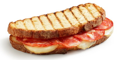 SOURDOUGH TOASTIE SALAMI &PROVOLA *FRYST