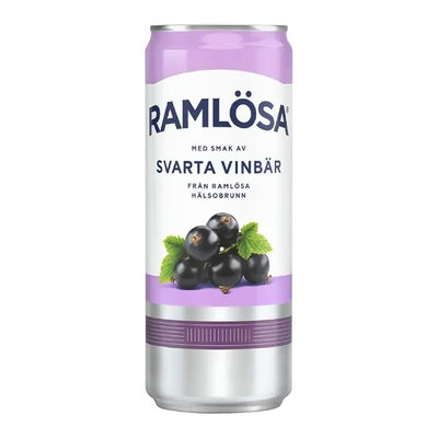 RAMLÖSA SVART VINBÄR