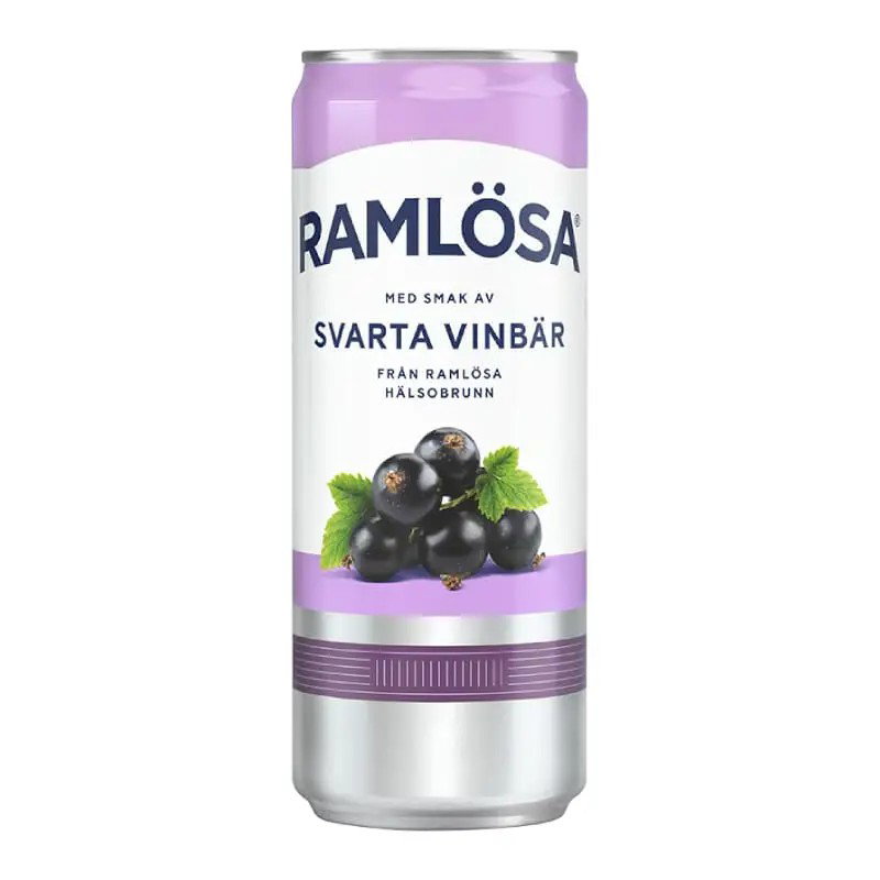 RAMLÖSA SVART VINBÄR