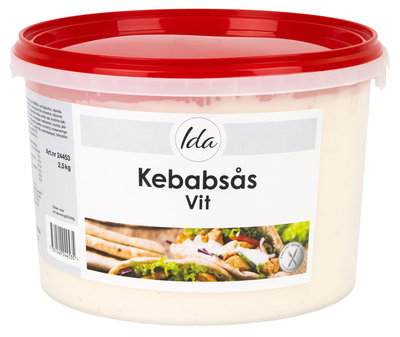 KEBABSÅS VIT - IDA