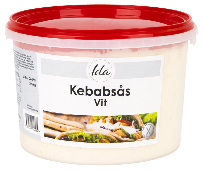 KEBABSÅS VIT - IDA