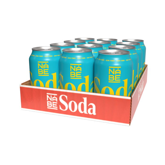 NÅBE SODA PEACH/PINEAPPLE