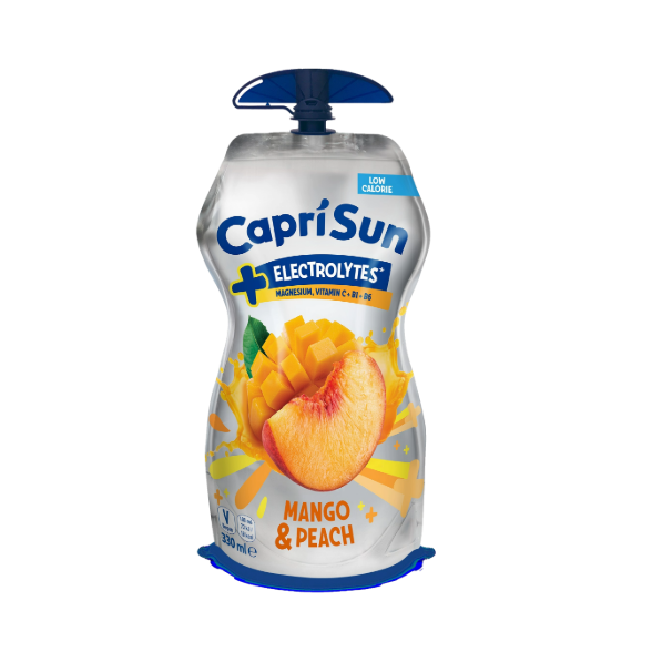 CAPRISUN MANGO/PEACH ELECTROLYTER