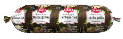 HAMBURGERFÄRS HÖGREV -  6X1,5KG SÄLJES HEL KARTONG