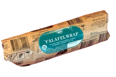 FALAFELWRAP 360 gr (*beställes senast kl 11.00. 2 dagar innan leverans)