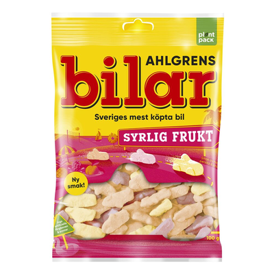 AHLGRENS BILAR SYRLIG FRUKT