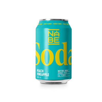 NÅBE SODA PEACH/PINEAPPLE