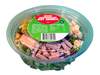 PASTASALLAD OST&SKINKA (Beställs senast kl 11.00 2 dagar innan leverans)