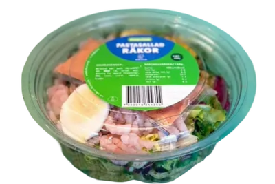 PASTASALLD RÄKOR 450 gr (Beställs senast kl 11.00. 2 dagar innan leverans)