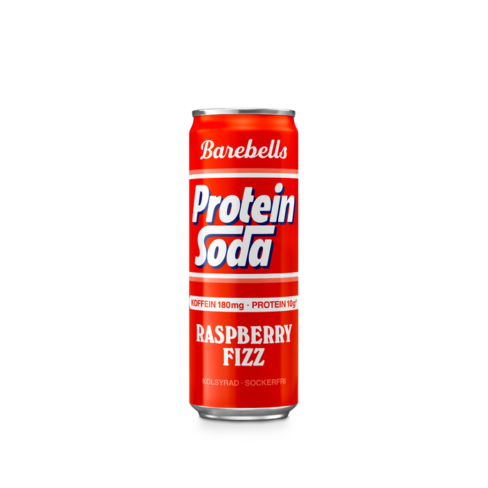 BAREBELLS PROTEIN SODA RASPBERRY