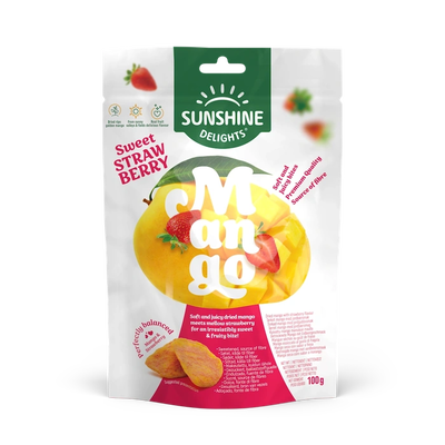 FRUIT FUSION SWEET STRAWBERRY MANGO 100 GR