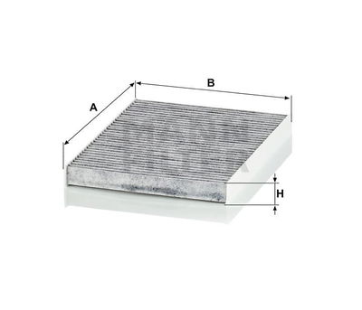 Hyttfilter (kol) CUK2422 Hyttfilter (kol) CUK2422