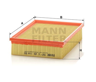 Luftfilter (Y) C25118 Luftfilter (Y) C25118