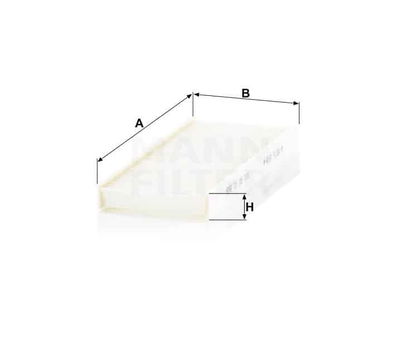 Hyttfilter CU2542-2