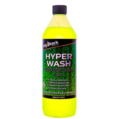 HYPER WASH SUPERKONCENTRAT ALKALISK CITRUS 1L
