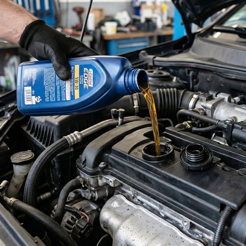 Välj rätt olja och filter