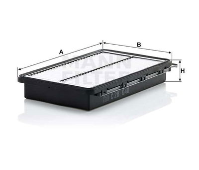 Luftfilter (Y) C28040 Luftfilter (Y) C28040