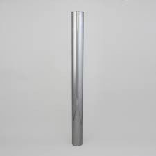 STACK PIPE. STRAIGHT 5 IN (127 MM) OD X 60 IN (1524 MM) CHROME STACK PIPE. STRAIGHT 5 IN (127 MM) OD X 60 IN (1524 MM) CHROME