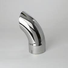 TAILPIPE. 5 IN (127 MM) ID X 12 IN (305 MM) CHROME