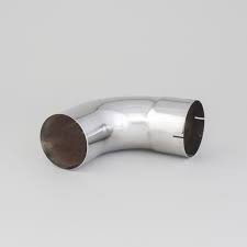 ELBOW. 90 DEGREE 5 IN (127 MM) OD-ID CHROME ELBOW. 90 DEGREE 5 IN (127 MM) OD-ID CHROME
