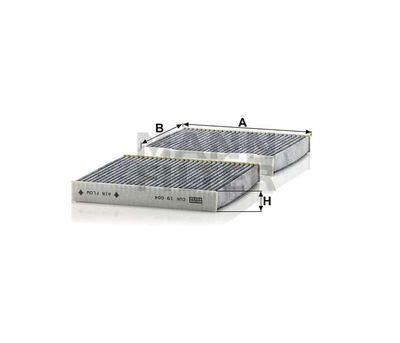 Hyttfilter (kol) CUK19004 Hyttfilter (kol) CUK19004