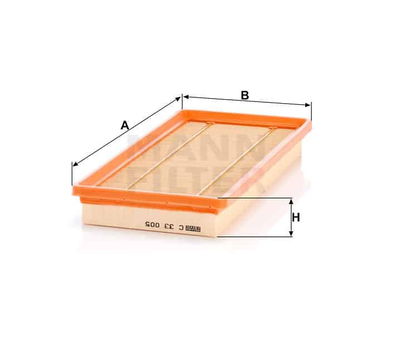 Luftfilter (Y) C33005 Luftfilter (Y) C33005