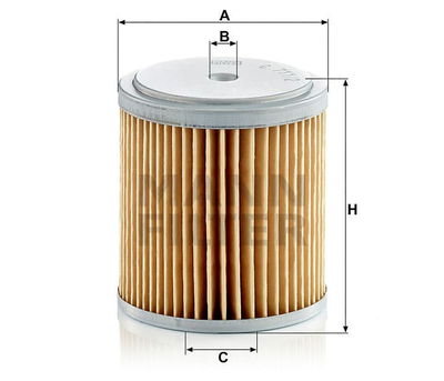 Luftfilter (Y) C711/2 Luftfilter (Y) C711/2
