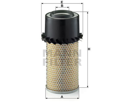 Luftfilter (Y) C15165/6 Luftfilter (Y) C15165/6