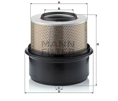 Luftfilter (Y) C331305 Luftfilter (Y) C331305