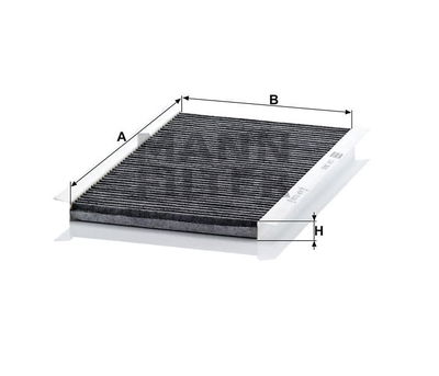 Hyttfilter (kol) CUK3455 Hyttfilter (kol) CUK3455