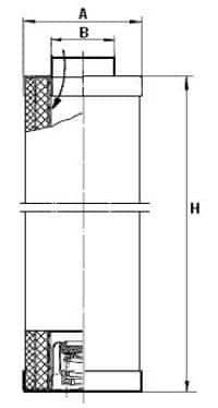 Separatorfilter LE9005 Separatorfilter LE9005