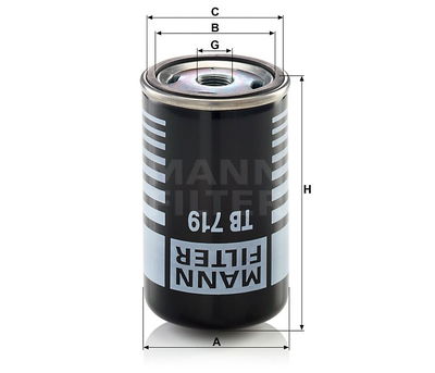 LUFTTORKARFILTER TB719 LUFTTORKARFILTER TB719