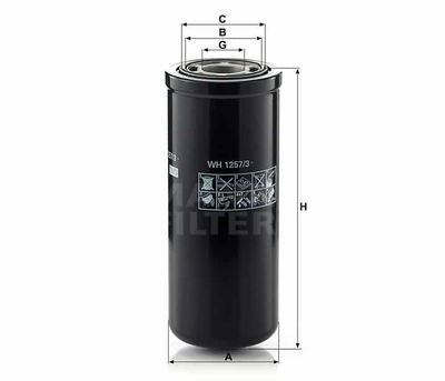 Transm.filter WH1257/3 Transm.filter WH1257/3