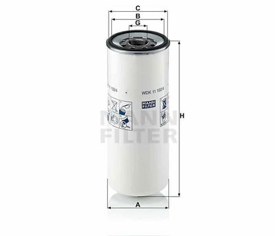 Bränslefilter WDK11102/4 Bränslefilter WDK11102/4
