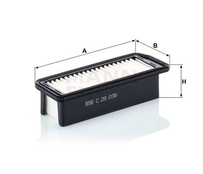 Luftfilter (Y) C26036 Luftfilter (Y) C26036