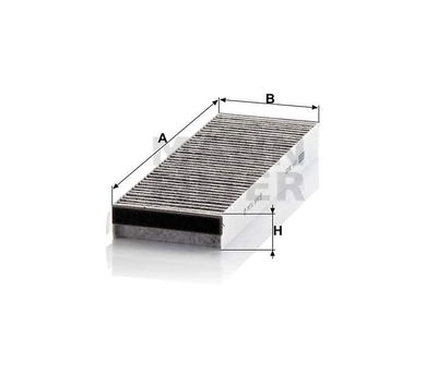 Hyttfilter (kol) CUK3023-2 Hyttfilter (kol) CUK3023-2