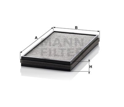 Hyttfilter (kol) CUK3124-2 Hyttfilter (kol) CUK3124-2
