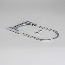 CLAMP. U-BOLT 5 IN (127 MM) CHROME CLAMP. U-BOLT 5 IN (127 MM) CHROME