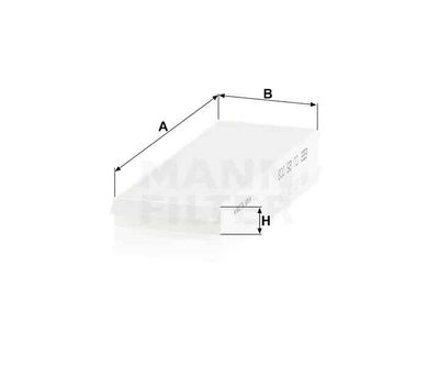 Hyttfilter CU25008-2