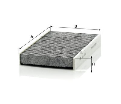 Hyttfilter (kol) CUK1629 Hyttfilter (kol) CUK1629